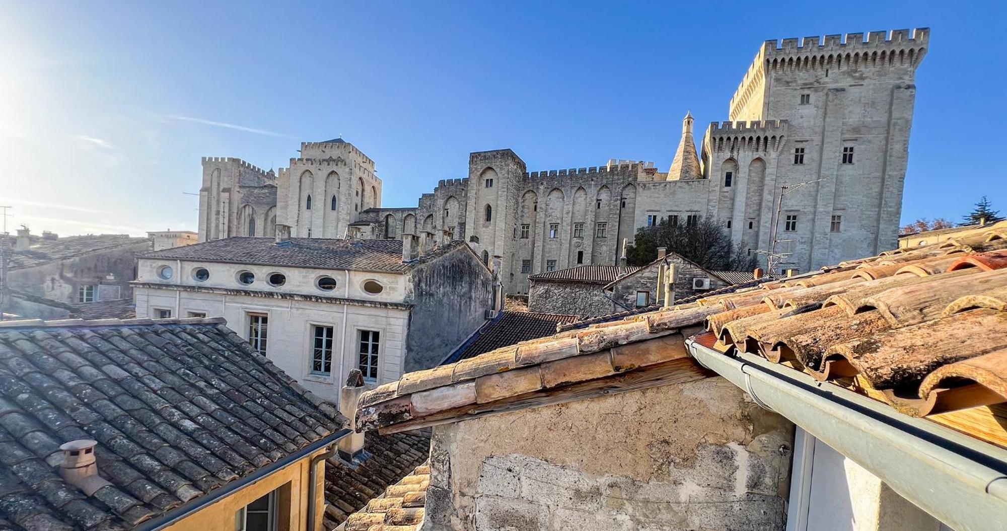 アヴィニョンAc - Private Exterior - Au Pied Du Palais Des Papes!アパートメント エクステリア 写真
