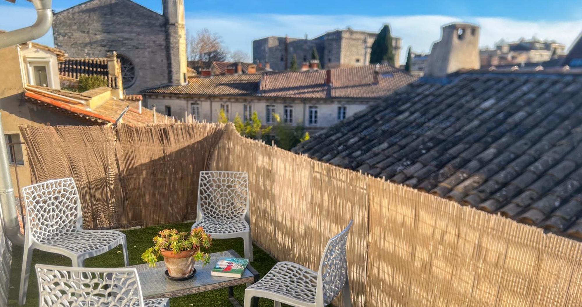 アヴィニョンAc - Private Exterior - Au Pied Du Palais Des Papes!アパートメント エクステリア 写真