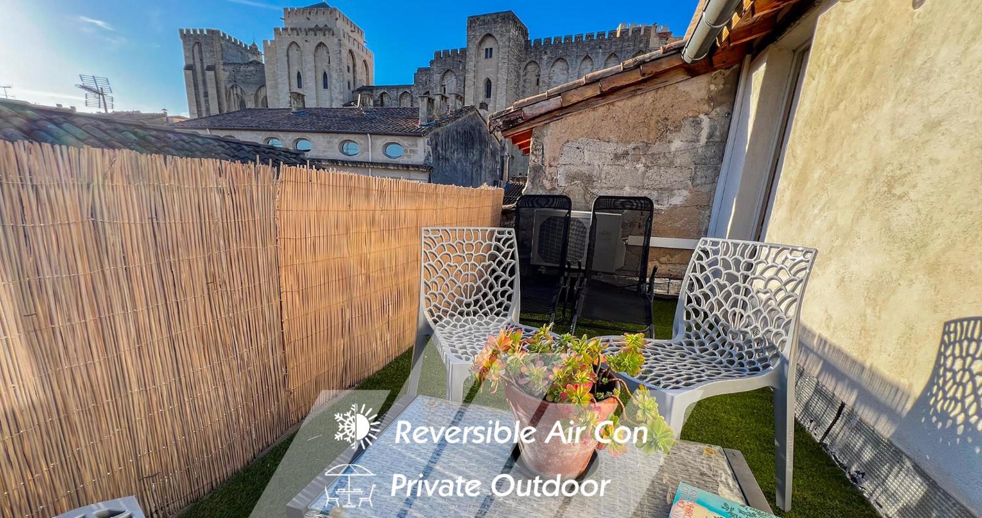 アヴィニョンAc - Private Exterior - Au Pied Du Palais Des Papes!アパートメント エクステリア 写真